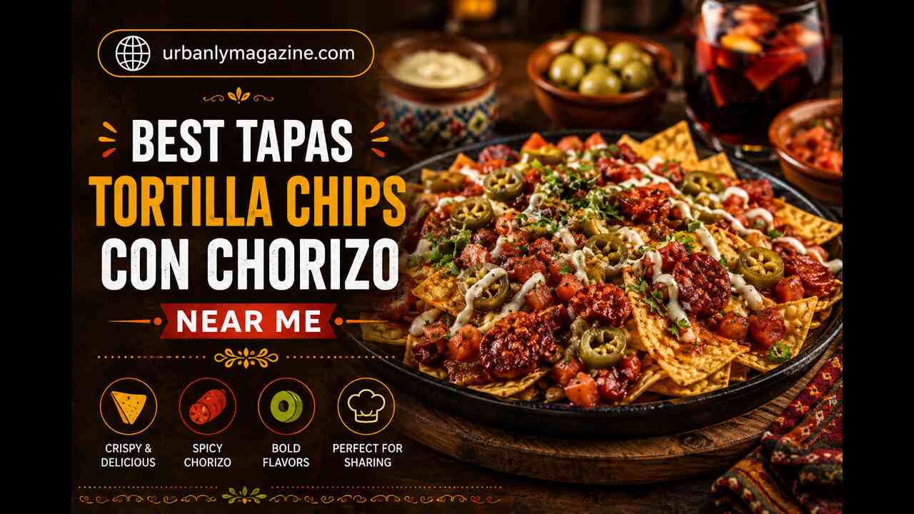 Best Tapas Tortilla Chips Con Chorizo Near Me