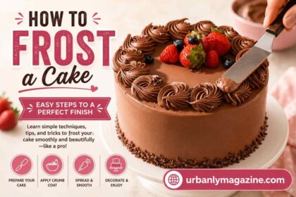 how to frost a cake