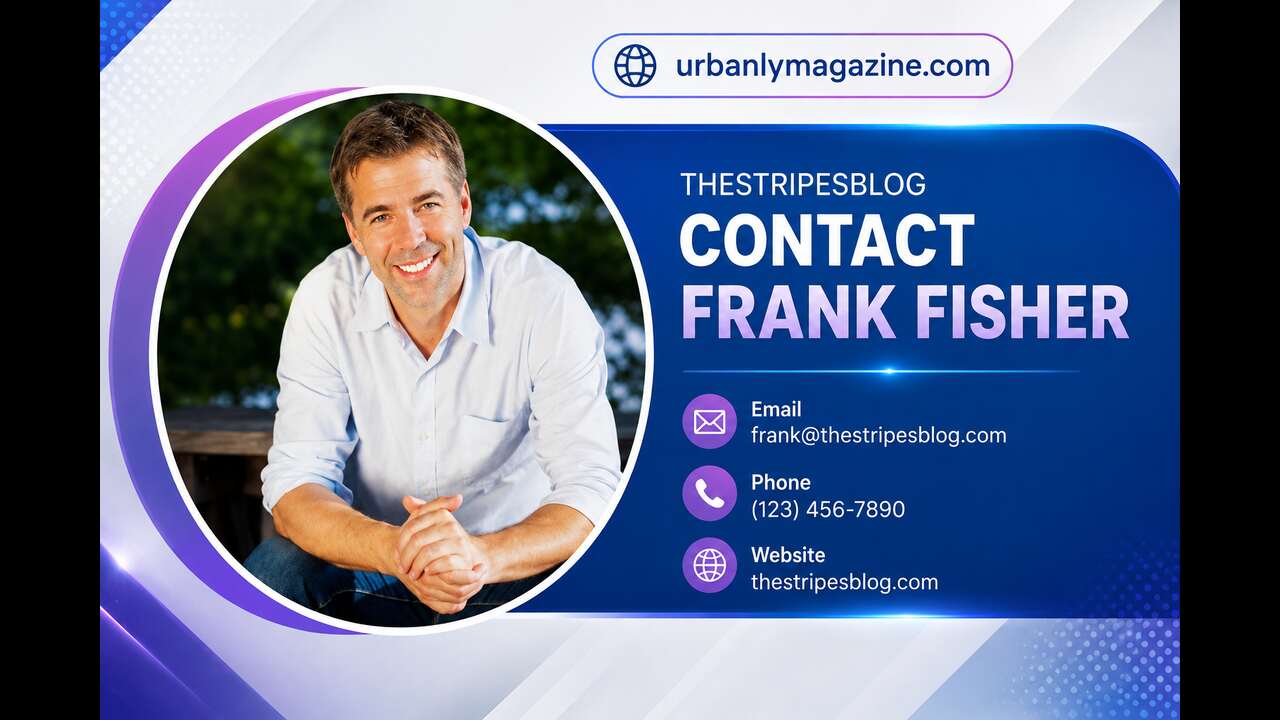 TheStripesBlog Contact Frank Fisher
